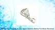 Dreambell 2 pcs .925 Sterling Silver Filigree Bali Flower Slide Bail Clasp Pendant Connector Large / Small / Findings / Bright Review