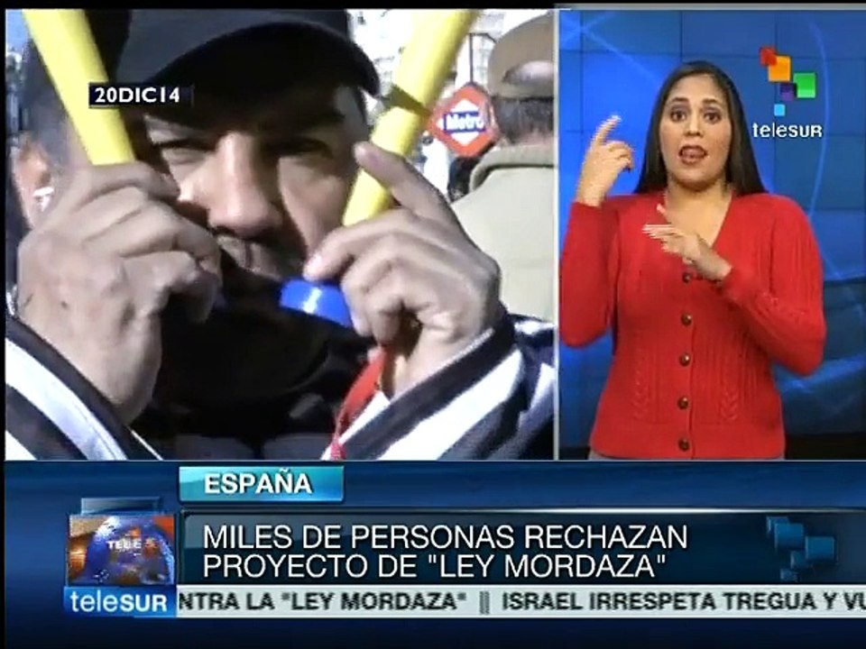 Miles de españoles se manifestaron contra la "Ley Mordaza"