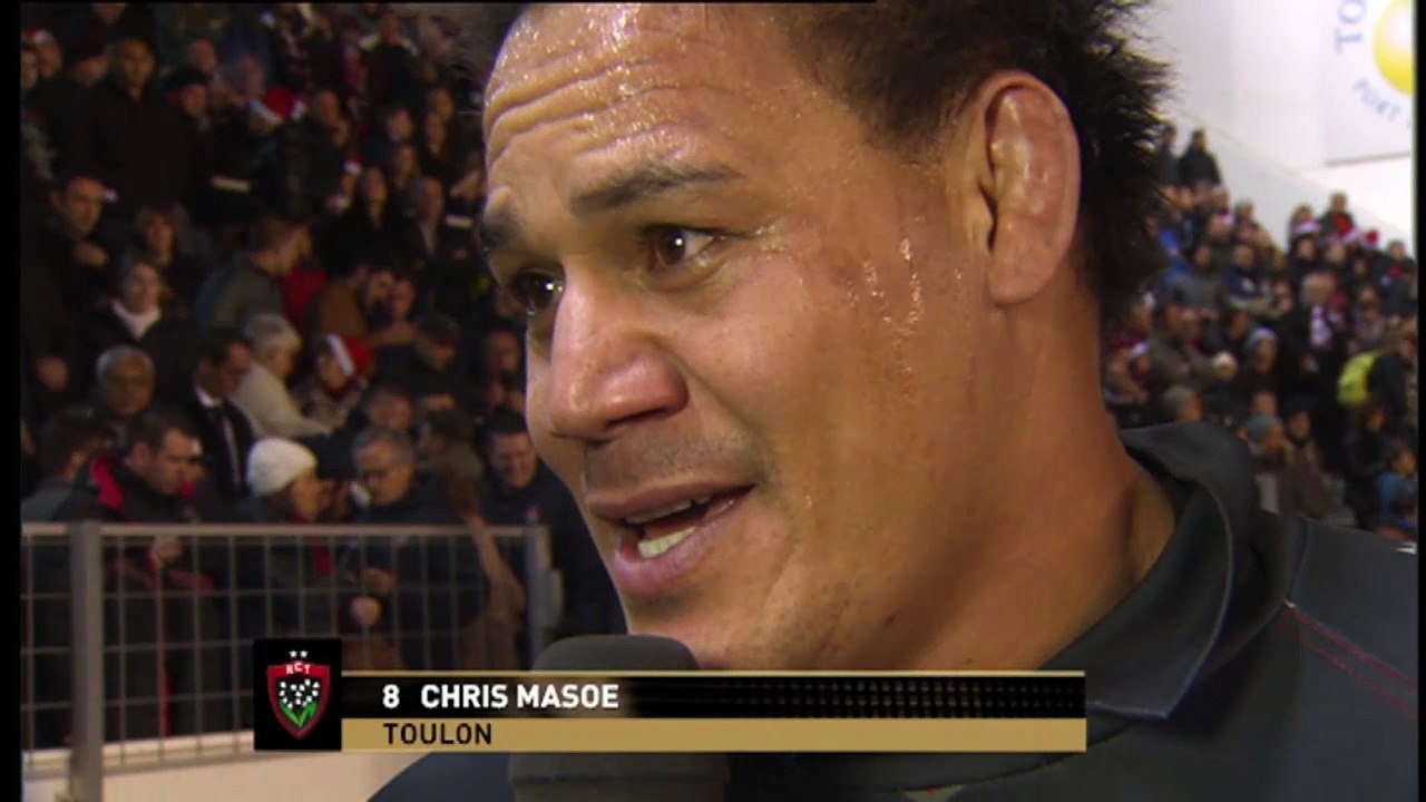 TOP14 - Toulon-Lyon: Interview Chris Masoe (TLN) - J13 - Saison 2014/2015