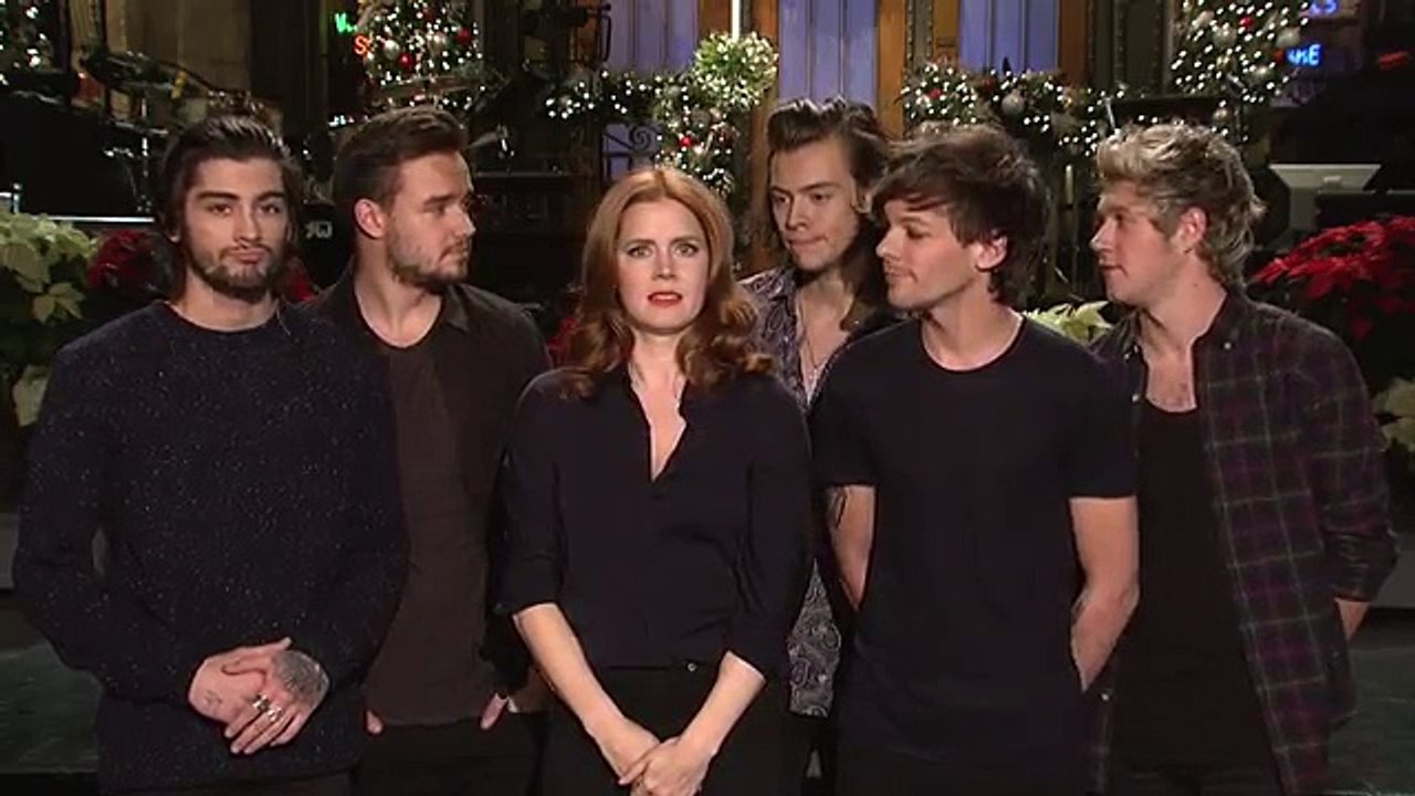 SNL Amy Adams  One Direction Under The Mistletoe