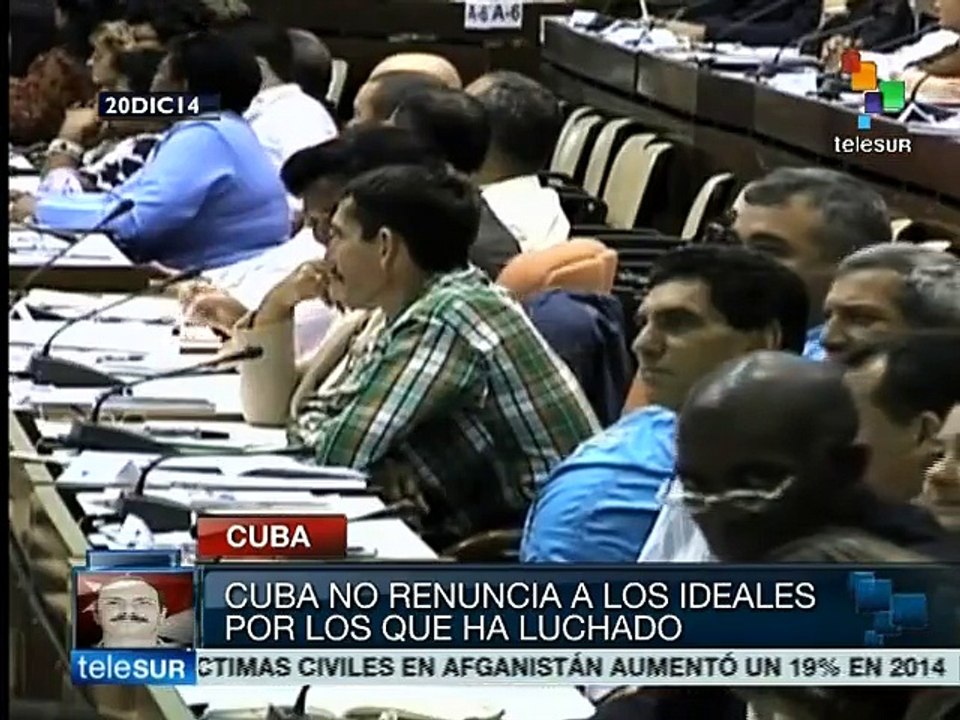 Cuba: parlamento agradece solidaridad con héroes cubanos