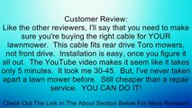 GENUINE OEM TORO PARTS - CABLE-TRACTION 105-1844 Review