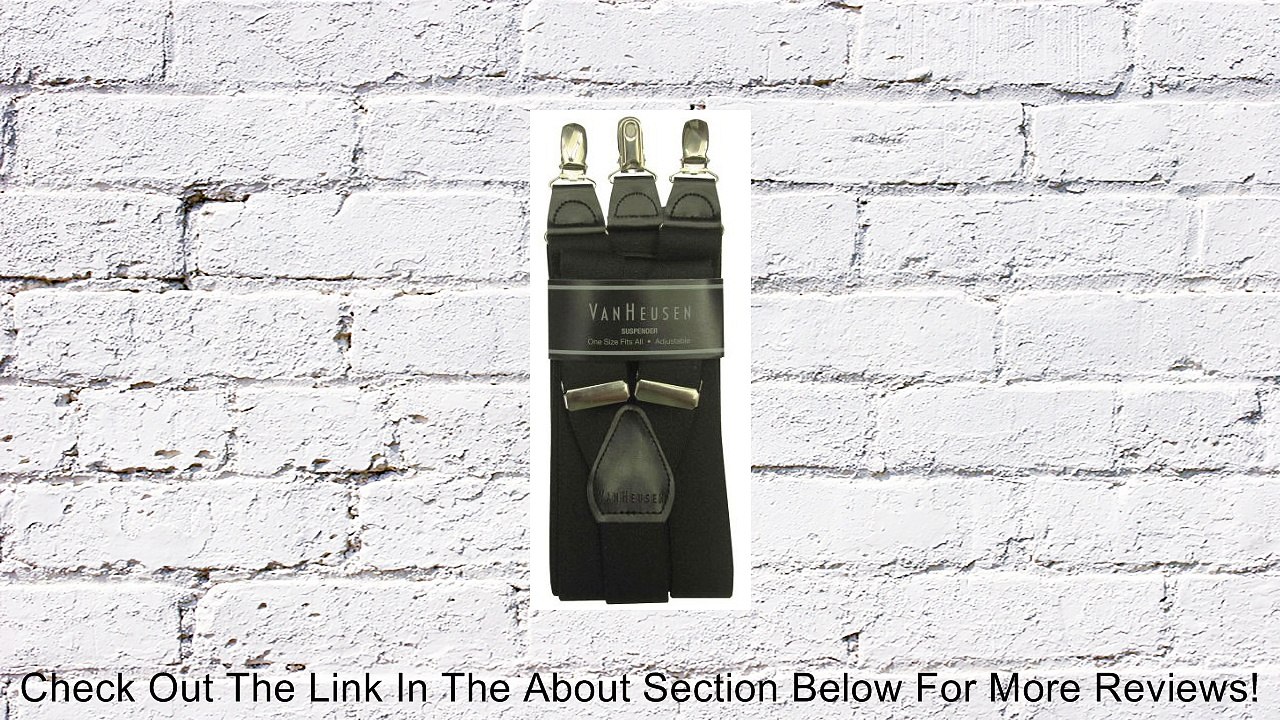 Van Heusen Men's Suspender Review