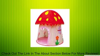 NowAdvisor�Beautiful Pink Mushroom Tent Children Kids Play House Small House Review