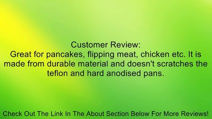 KitchenAid Nylon Kitchen Tools, Flex Turner, Red Review