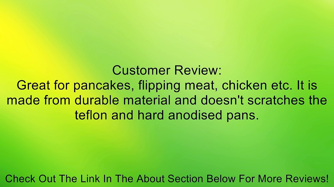 KitchenAid Nylon Kitchen Tools, Flex Turner, Red Review