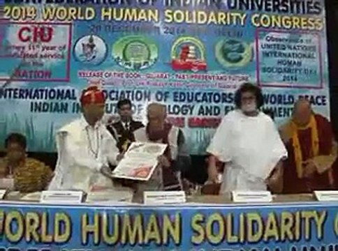 Governor Om Prakash Kohli at UN based International Human SolidarityDay Seminar in Delhi