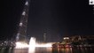 The Dubai Fountain, Downtown Dubai performs Flying Drum 2015 Burj Khalifa Celebration HD Video