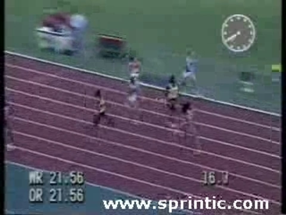 Florence Griffith Joyner - 21.34 sec