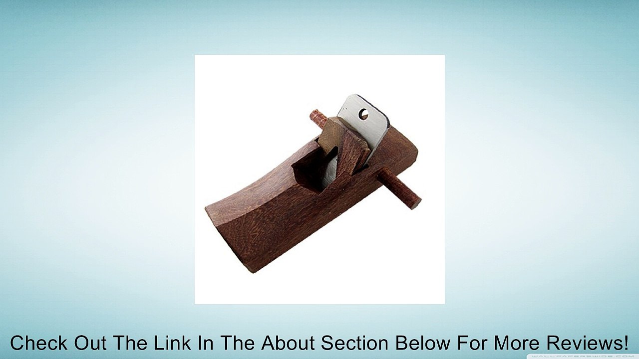 4 3/4" Carpenters Wood Wooden Smooth Plane Planing Tool Review