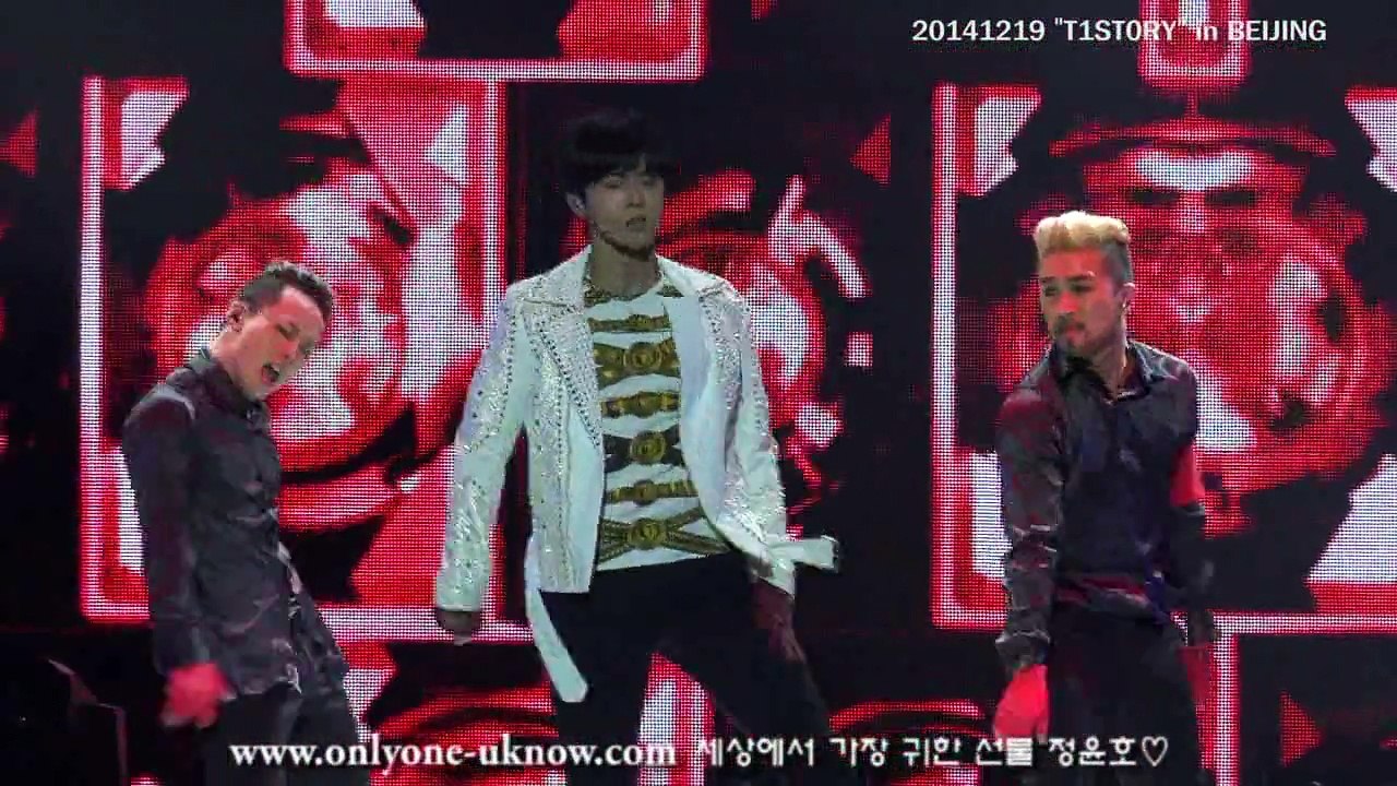 [fancam] 20141219 "T1ST0RY" in BEIJING - YUNHO SOLO 'BANG'