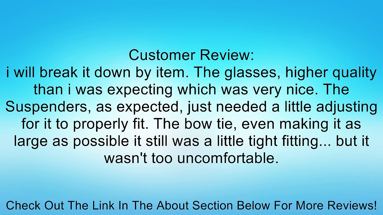 Hipster Nerd Outfit Kit (Comes in Many Colors) Review