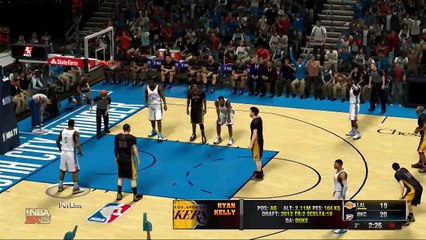 NBA2K15 LA Lakers@Oklahoma City Thunder