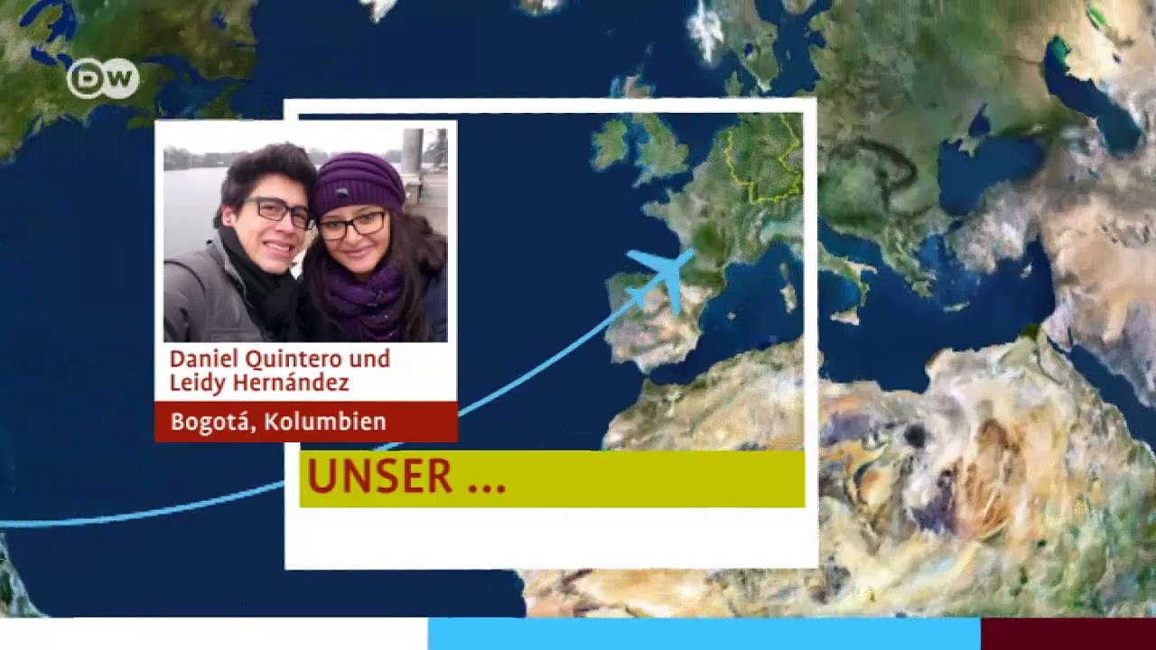 Potsdam mit Kolumbianern | Hin & weg