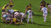 TOP14 - Racing-La Rochelle: Essai Brice Dulin (RAC) - J13 - Saison 2014/2015