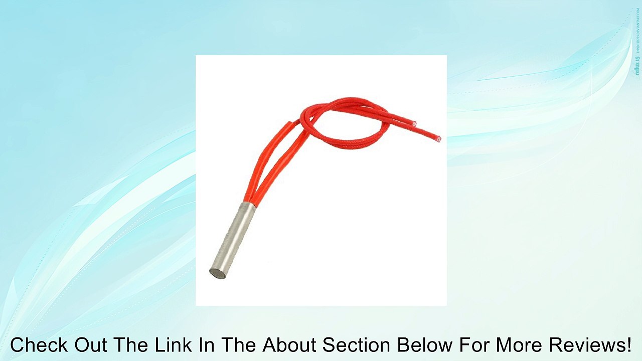 Amico 8mm x 40mm Heating Element Single End Cartridge Heater AC 110V 100W Review