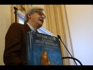 Napoli - Vittorio Sgarbi presenta il libro "Gli anni delle meraviglie" (20.12.14)