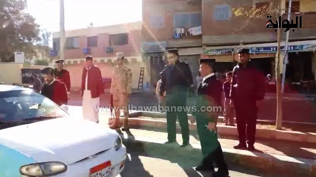 مدير أمن مطروح يتفقد الأوضاع الأمنية ويشرف على حملة مرورية