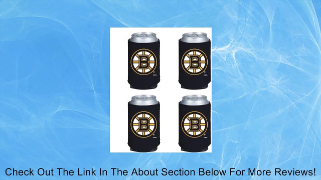 NHL Boston Bruins Can Koozie 4 pack Review