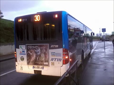 [Sound] Bus Mercedes-Benz Citaro Facelift n°1211 de la RTM - Marseille sur les lignes 36, 36 B et 38