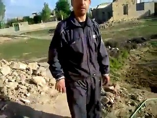 Suriye'de Adamın Başına Bomba Düştü!