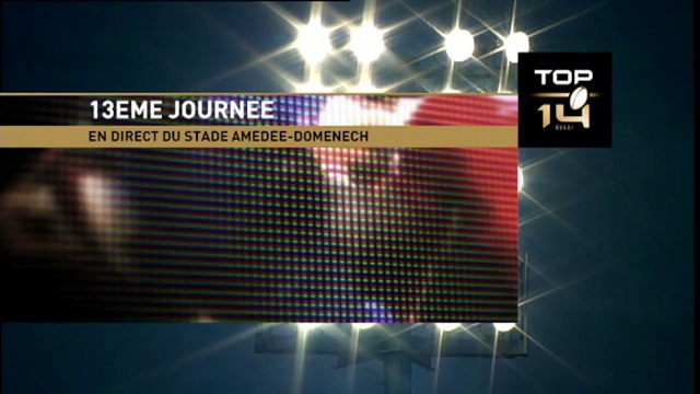TOP14 - Brive-Oyonnax 19-6 - J13 - Saison 2014/2015