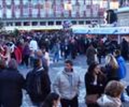 Madrid'de Noel hazırlığı