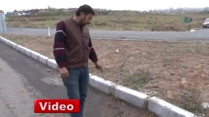 Kaza Yapıp Kaçan Aracın Plakasını Çamura Yazdılar