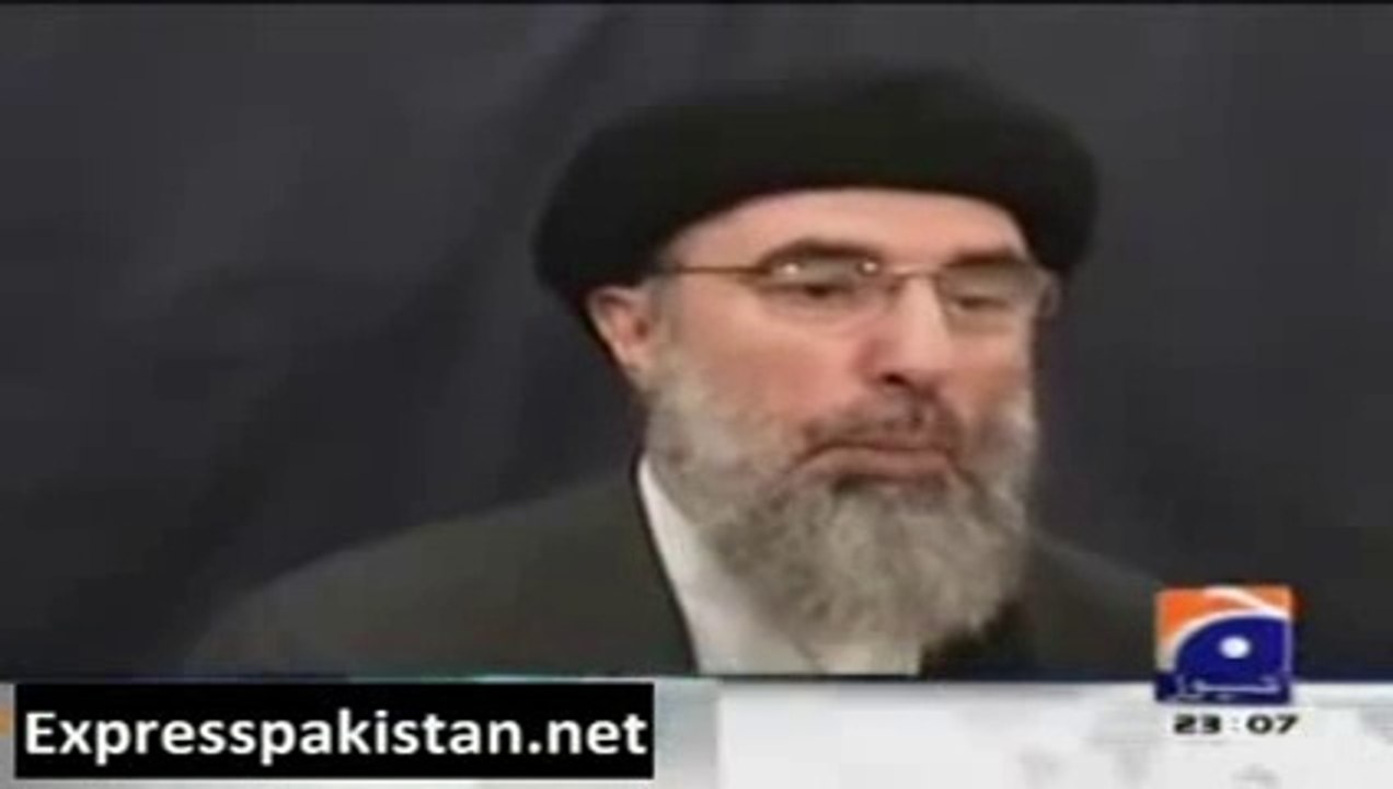 Peshawar Attack- Gulbadin Hikmat Yar & Former Prime Minister of Afghanistan expressing his views about The Afghanistan scenario post withdrawal of US, NATO and Allied Forces in an  interview Jirga With Saleem Safi