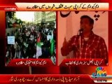 Faisal Subzwari speech at protest at Karachi Press Club against threatening message of Maulana Abdul Aziz