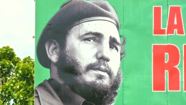 During historic events in U.S.-Cuban relations, where's Fidel?