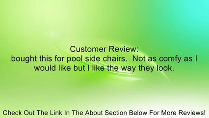 Wooden Deck Chair Color: Coffee Stripe Review