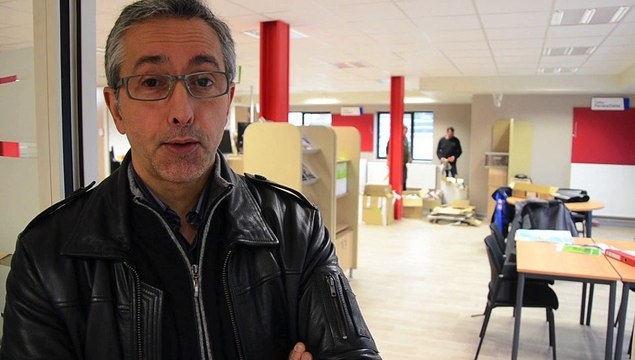 Aulnoye-Aymeries: François Fernandez, directeur de Pôle Emploi, présente la nouvelle agence