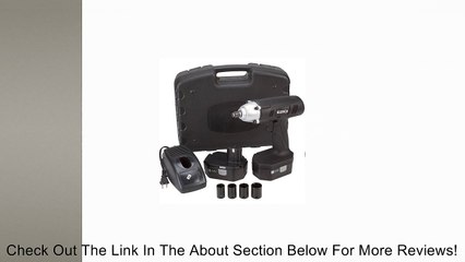Klutch Cordless Impact Wrench 24 Volt, 1/2in. Review