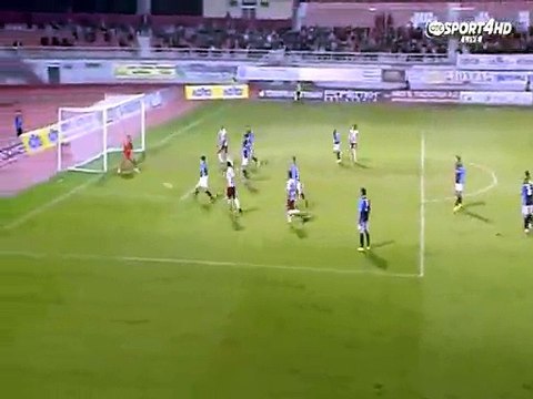 5η Ολυμπιακός Βόλου-ΑΕΛ 2-0 2014-15 Τα γκολ συνοπτικά