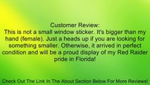 NCAA Texas Tech Red Raiders Die-Cut Window Decal Review