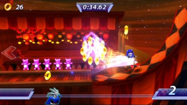 Sonic Rivals - Silver : Zone Sky Park Acte 2