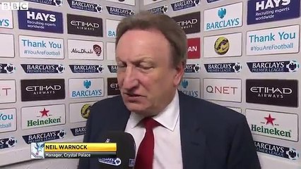 Neil Warnock Post Match Interview - Man City 3-0 Crystal Palace