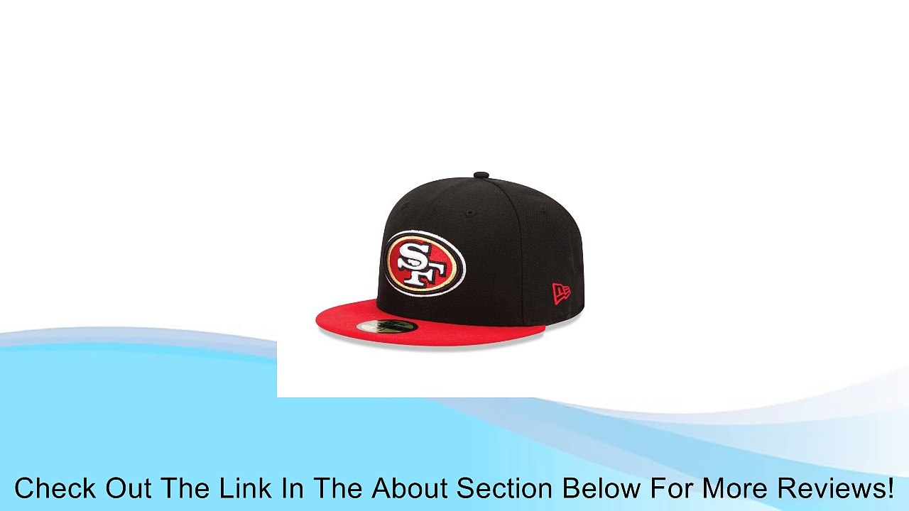 NFL San Francisco 49Ers Black and Team Color 59Fifty Fitted Cap Review