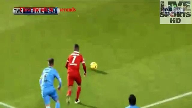 Youness Mokhtar Goal - Twente vs Willem II 1-0 _ Eredivisie 21-12-2014