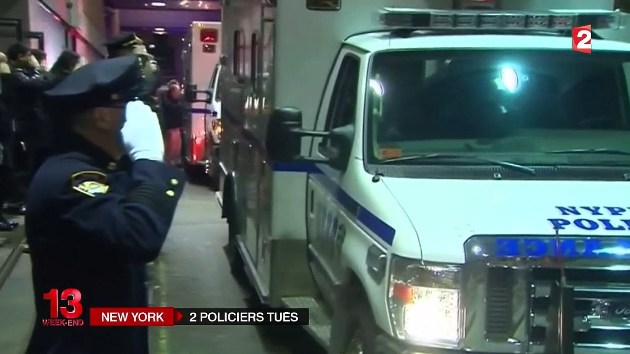 New York  : deux policiers tués par balles dans leur voiture