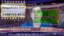 Toronto Raptors vs. New York Knicks Free Pick Prediction NBA Pro Basketball Odds Preview 12-21-2014