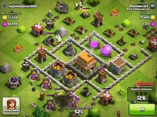 Lets Play Clash Of Clans   Episode 5  Reprise en douceur + Montages délires