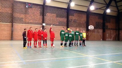 Présentation des finalistes à Haisnes avec nos U12/13 1