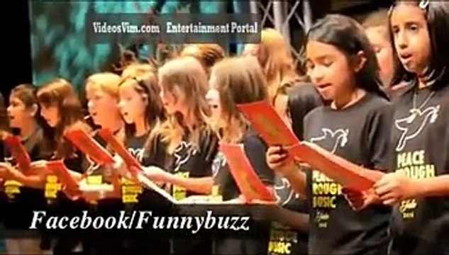 American School Children Paying Tribute to The Martyrs of Peshawar Saniha