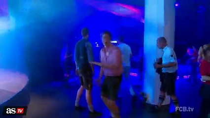 Bayern Münihli futbolcuların yılbaşı partisi