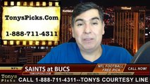 Tampa Bay Buccaneers vs. New Orleans Saints Free Pick Prediction NFL Pro Football Odds Preview 12-28-2014