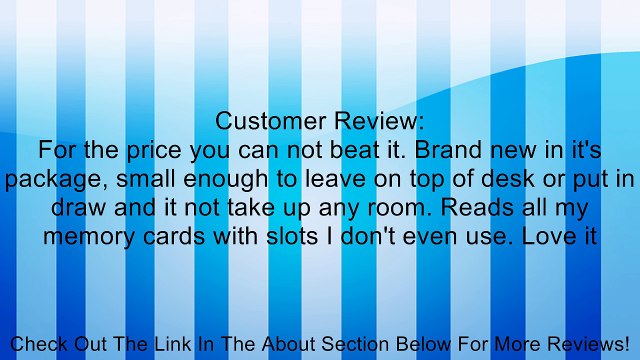 SODIAL(TM) High Speed All-in-1 USB Card Reader for all Digital Memory Cards Review