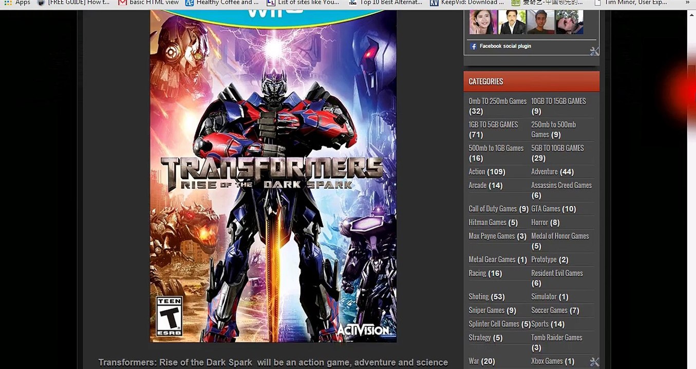Transformers Rise of Dark Spark Game Free Download Direct