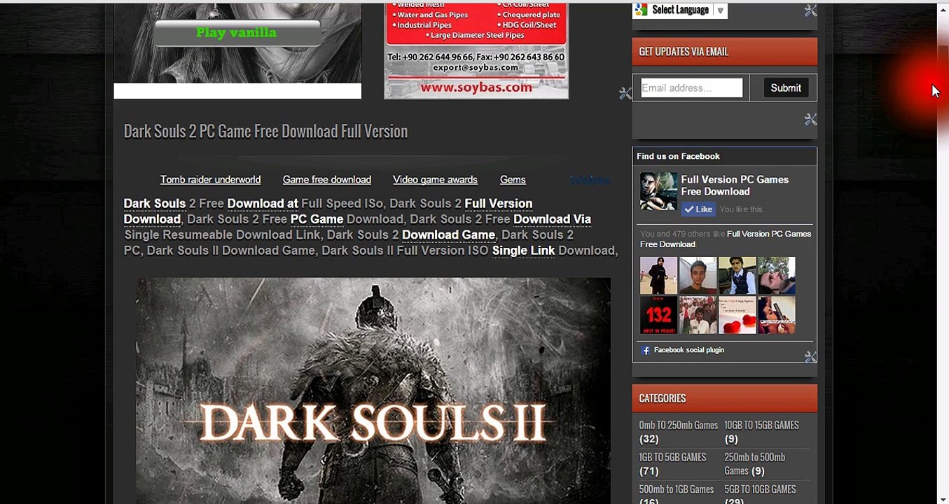 Dark Souls 2 PC Game Free Download Single Direct Link